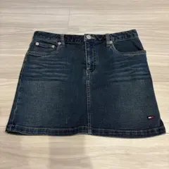 【Tommy Hilfiger】 美品⭐︎ダークブルー タイトスカート