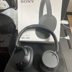 SONY WH-CH720N ヘッドホン Type-C充電コード、有線ケーブル付 - メルカリ