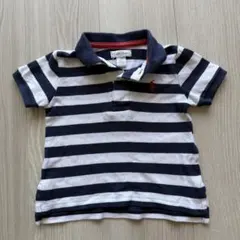 Ralph Lauren ポロシャツ 12M ネイビーとホワイト