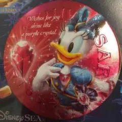 ディズニーシー15周年＊デイジーダック＊クリアファイル＊丸缶＊新品未開封未使用