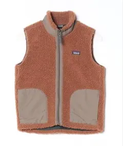 Patagonia フリース ベスト オレンジ