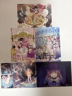 FX戦士くるみちゃん 特典イラストカード 5種セット　コンプリート
