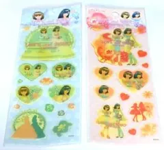 オシャレ魔女ラブandベリー クリアシール レトロ