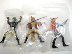 仮面ライダーHG怪人フィギュア3体