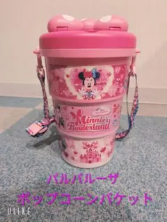 ミニー　パルパルーザ　ポップコーンバケット