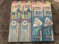 ダース鉛筆2B 三角軸　4箱のサムネイル