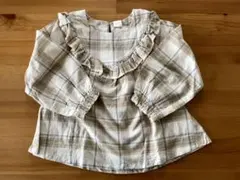 tete a tete チェックシャツ100