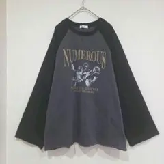 Helm　ラグラントレーナー　スウェット　オーバーサイズ　Ｍ　ワイド袖　裏起毛