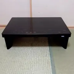 IHクッキングヒーター(アイリスオーヤマ IHC-WKG3S) IHクッキングヒーター ブラック IHC-WKG3S-B [2口 /100V] IRIS OHYAMA