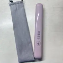 ヘアアイロン ワイヤレス ピンク