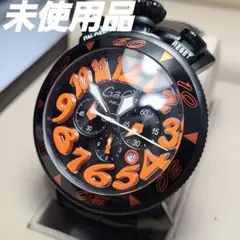 【未使用品】GaGaMILANO　ガガミラノ　マニュアーレ48MM　社外ベルトのサムネイル