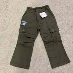 カーゴパンツ オリーブ色 新品タグ付きのサムネイル