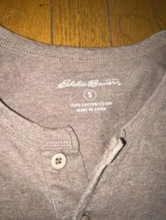 Eddie Bauer ブラウン 長袖 Tシャツ S
