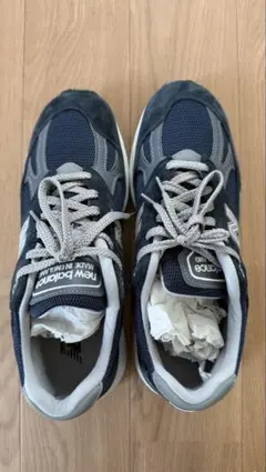 New Balance 991v2 ネイビー スニーのサムネイル