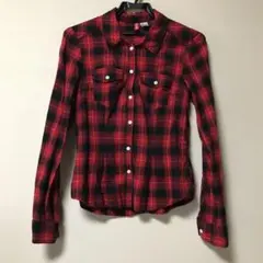 H&M チェックシャツ ネルシャツ