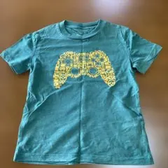next 半袖Tシャツ ゲームコントローラー柄 グリーン 82cmのサムネイル