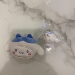 ちいかわ サンリオ ヘアクリップ フロッキーマスコットチャーム シナモロール