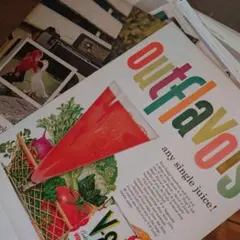 B379 洋書 ヴィンテージ 雑誌 切り離し 40枚 紙物 ジャンクジャーナル