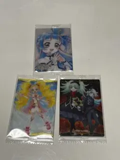 プリキュア ウエハースカード3枚セット