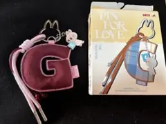 POPMART イニシャルラブブ　チャーム　G