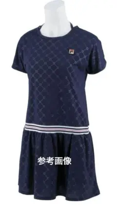 FILA テニスウェア ワンピース ネイビー