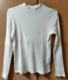 リブハイネック Tシャツ