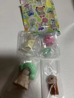 シルバニアファミリー 赤ちゃん お花畑 シークレット みるくうさぎ カワウソ