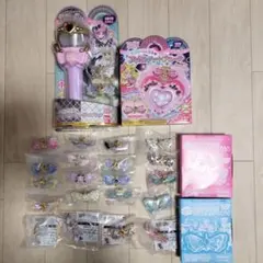キミとアイドルプリキュア　ハートブローチ ショータイムマイク　キラルンリボン