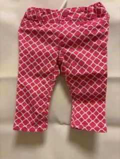 ピンク パターン入り パンツ 95cm未満