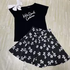 ケイトスペード　160 Tシャツ&キュロット　モデルコーデ♡