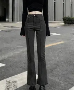 SHEIN デニム 美脚効果 XSのサムネイル