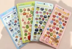 ぷっくりシール　立体シール　３Dシール　たまごっち　4点セット