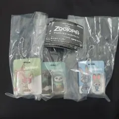 ズートピア ブリスターチャームコレクション　ニック　ジュディ　フラッシュ　ガチャ