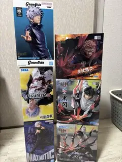 呪術廻戦 フィギュア6点セット 五条悟 虎杖悠仁 乙骨憂太