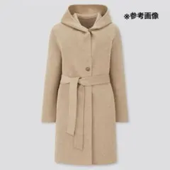 UNIQLOダブルフェイスフーデットコート