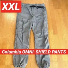 Columbia OMNI-SHIELDチェック柄カーゴパンツ 調整可能ベルト付