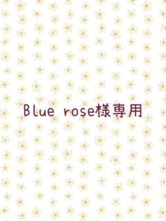 Blue rose様専用ページ
