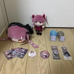 「ホロライブ グッズ まとめ売り ぬいぐるみ 缶バッジ カードセット」のサムネイル