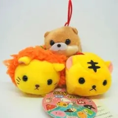 AMUSE ぷちまる ライオン・トラ・カワウソ ３個セットのサムネイル