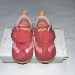 ASICS ピンク キッズシューズ　13.5センチ