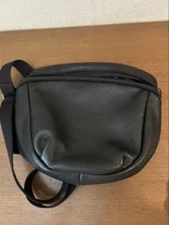 côte&ciel ISARAU レザー×キャンバス ハイブリッド ボディバッグ