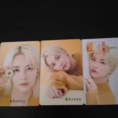 &honey with JEONGHAN フォトカード 3枚セット