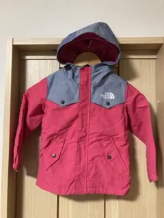 THE NORTH FACE フード付きジャケット ピンク・グレー
