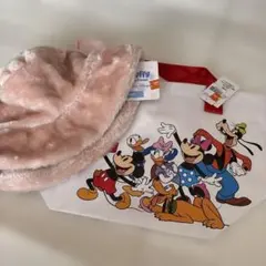 ディズニー　香港　新品　リーナベル　帽子　バケットハット　ショッピングバッグS