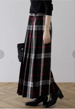 チェックスカート 秋冬