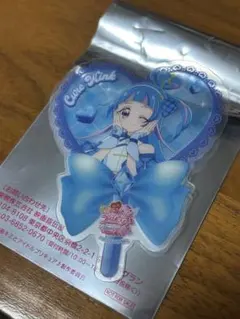 キミとアイドルプリキュア　入場者特典　うちわ型クリアカード　キュアウィンク