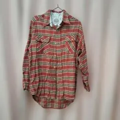 Bonita Bela 赤 チェック 長袖シャツ