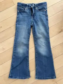 フレアパンツ ライトブルー 3-4歳