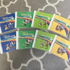 DWEディズニー英語 Sing Along1-4CDセット正規購入品