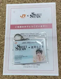 JR東海×SWEET STEADY 庄司なぎさ アクリルキーホルダー - メルカリ